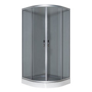 Душова кабіна Vivia JK 091 Grey 90х90 профіль сатин/скло сіре А0055605