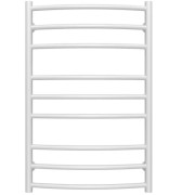 Сушка для рушників водяна Deffi Класик Еліт П9 500х800 нижнє підключення білий C.KE.80.50.9.W.A