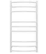 Сушка для рушників водяна Deffi Класик Еліт П9 400х1000 бічне ліве підключення білий C.KE.100.40.9.W.B