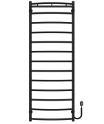 Електрична сушарка для рушників Deffi Класик N П13 500х1400 праве підключення чорний C.KN.140.50.13.E.B.R.5