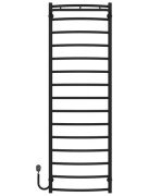 Електрична сушарка для рушників Deffi Класик N П15 500х1600 ліве підключення чорний C.KN.160.50.15.E.B.L.5