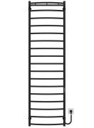 Електрична сушарка для рушників Deffi Класик N П17 500х1800 праве підключення JD03 чорний C.KN.180.50.17.E.B.R.1