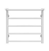 Сушка для рушників водяна Deffi Терма П5 500х500 бічне праве підключення білий C.TE.50.50.5.W.C