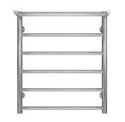 Полотенцесушитель водяной Deffi Терма П6 500х600 боковое левое подключение хром C.TE.60.50.6.C.B