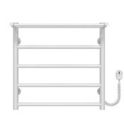 Електрична сушарка для рушників Deffi Терма П5 500х500 праве підключення білий C.TE.50.50.5.E.W.R.5