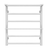 Сушка для рушників водяна Deffi Терма Плюс П6 500х600 нижнє підключення білий C.TA.60.50.6.W.A