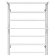 Полотенцесушитель водяной Deffi Терма Плюс П7 500х700 боковое левое подключение белый C.TA.70.50.7.W.B