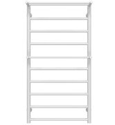 Полотенцесушитель водяной Deffi Терма Плюс П10 500х1000 боковое правое подключение белый C.TA.100.50.10.W.C