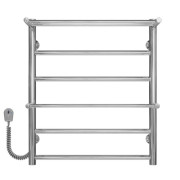 Електрична сушарка для рушників Deffi Терма Плюс П6 500х600 ліве підключення хром C.TA.60.50.6.E.C.L.5