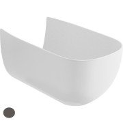 Зовнішній керамічний корпус на унітаз або біде Hatria Abito кераміка попіл A0YXX845