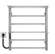 Електрична сушарка для рушників Deffi Терма Плюс П6 500х600 ліве підключення JD03 хром C.TA.60.50.6.E.C.L.1