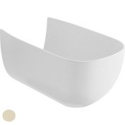 Зовнішній керамічний корпус на унітаз або біде Hatria Abito кераміка бежевий A0YXX812