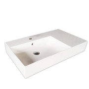 Раковина для ванной Hatria Bahia 13 80х46,5 см керамика белый глянцевый BHD800465011TS0