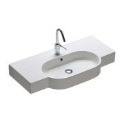 Раковина для ванной Hatria Area 90х45 см керамика белый 00YXA001