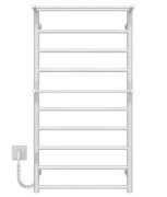 Електрична сушарка для рушників Deffi Терма Плюс П10 500х1000 ліве підключення WD03 білий C.TA.100.50.10.E.W. L.3