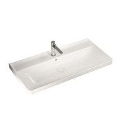 Раковина для ванной Hatria Canalgrande 100х50 см керамика белый глянцевый 00Y1EL01