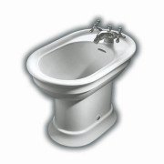 Біде для підлоги Hatria Dolcevita 59,5х37 см санітарний фарфор білий 00Y0ET01