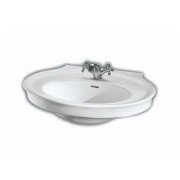 Раковина для ванной Hatria Dolcevita 75х57,5 см санитарный фарфор белый 00Y0EW01