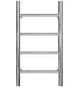 Сушка для рушників водяна Deffi Оріон П4 200х600 бічне праве підключення хром C.OR.60.20.4.C.C