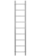 Сушка для рушників водяна Deffi Оріон П9 200х1600 нижнє підключення підключення хром C.OR.160.20.9.C.A