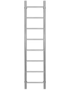 Сушка для рушників водяна Deffi Оріон П8 200х1400 бічне праве підключення хром C.OR.140.20.8.C.C