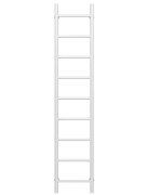 Полотенцесушитель водяной Deffi Орион П9 200х1600 нижнее подключение белый C.OR.160.20.9.W.A