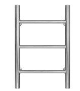 Полотенцесушитель водяной Deffi Орион П3 300х500 боковое правое подключение хром C.OR.50.30.3.C.C