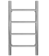 Полотенцесушитель водяной Deffi Орион П4 300х600 боковое левое подключение хром C.OR.60.30.4.C.B