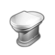 Чаша унитаза Hatria Dolcevita 59х37 см санитарный фарфор белый 00YXXN01