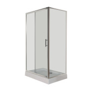 Душевая кабина Insana Fiona 110x80 профиль алюминий/прозрачное стекло А0056097