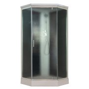 Гідромасажний бок с Insana Venera 90x90 профіль сатин/скло Fabric А0056665