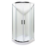 Душевая кабина Insana Mira NEW 90x90 см профиль хром/прозрачное стекло А0046235