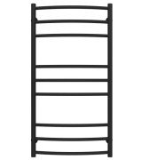 Сушка для рушників водяна Deffi Класик Еліт П9 600х1000 нижнє підключення чорний C.KE.100.60.9.B.A