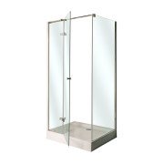 Душова кабіна Insana Adriana 120x80 см профіль хром/скло прозоре А0051346