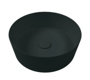 Раковина для ванной Hatria Happy Hour Alchemy 07:00 S 40х40 см фаянс черное дерево A0Y1VG06