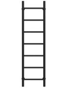 Полотенцесушитель водяной Deffi Орион П7 300х1200 нижнее подключение черный C.OR.120.30.7.B.A