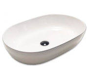 Раковина для ванної Hatria Happy Hour 12:00 S 57х38 см фаянс білий 00Y8AK01