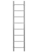 Полотенцесушитель водяной Deffi Орион П8 300х1400 боковое правое подключение хром C.OR.140.30.8.C.C