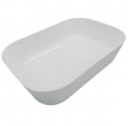 Раковина для ванної Hatria Happy Hour Slim Alchemy 18:00 S 55х38 см керамика білий матовий A0Y2A025