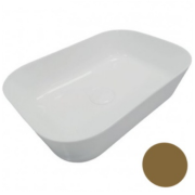 Раковина для ванной Hatria Happy Hour Slim Alchemy 18:00 S 55х38 см фаянс крит A0Y2A028