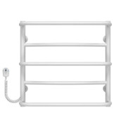 Електричний сушка для рушників Deffi Аквамікс П5 400х500 ліве підключення білий C.AM.50.40.5.E.W.L.5