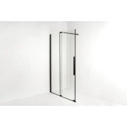 Душові двері Insana Santa black 120x190 см профіль чорний/скло прозоре А0055225