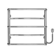 Електрична сушарка для рушників Deffi Аквамікс П5 400х500 праве підключення хром C.AM.50.40.5.E.C.R.5