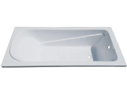 Ванна акрилова Vivia Victoria anti-slip New 160x70 см білий А0043111