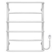 Електросушарка для рушників Deffi Аквамікс П6 400х700 праве підключення білий C.AM.70.40.6.E.W.R.5