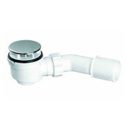 Сифон для душового піддону McAlpine HC252570B накладка з нержавіючої сталі 70х50 мм А0047306