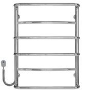 Електрична сушарка для рушників Deffi Аквамікс П6 400х700 ліве підключення хром C.AM.70.40.6.E.C.L.5