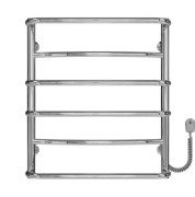 Електрична сушарка для рушників Deffi Аквамікс П6 500х600 праве підключення хром C.AM.60.50.6.E.C.R.5