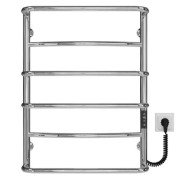 Електросушарка для рушників Deffi Аквамікс П6 500х700 праве підключення JD03 хром C.AM.70.50.6.E.C.R.1