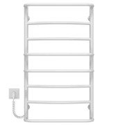 Електрична сушарка для рушників Deffi Аквамікс П8 500х900 ліве підключення WD03 білий C.AM.90.50.8.E.W.L.3